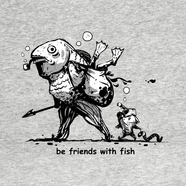 be friends with fish by vanpaul54